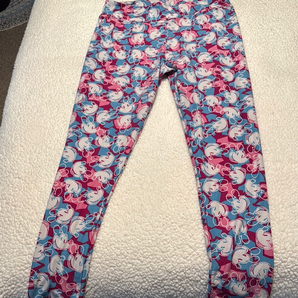 LulaRoe Mickey Mouse leggings